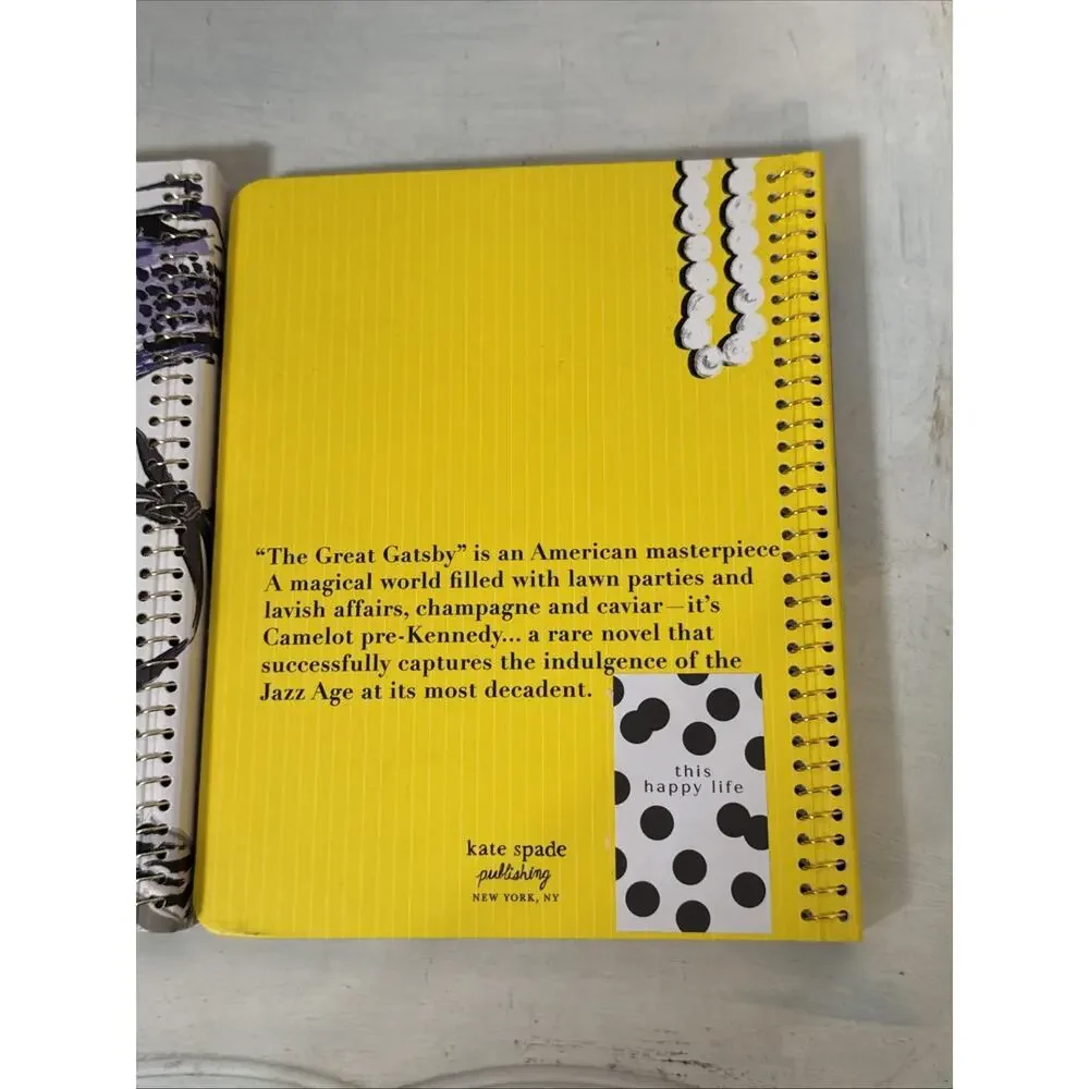 Kate Spade Spiral Journal Notebooks New With Defects Set Of 3 - Includes Emma!